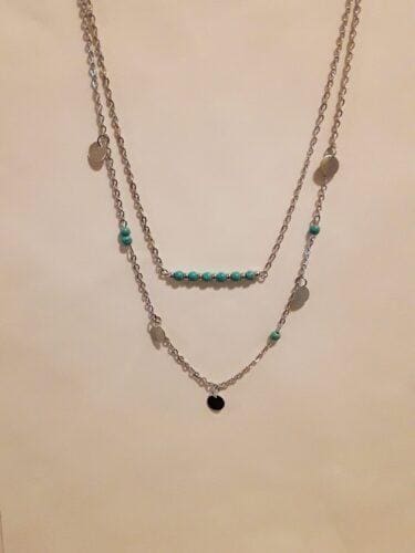 Bohemian Beaded Double Layer Necklace