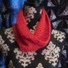 Red Sparkle Cowl