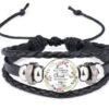 Philippians 4:13 Leather Bracelet