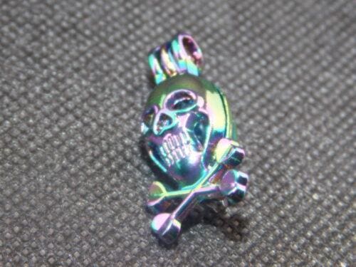 Rainbow Skull & Crossbones Cage