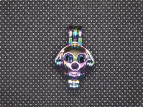 Rainbow Skull w/Headphones Cage