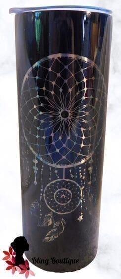 Chrome Dreamcatcher 20 oz Tumbler