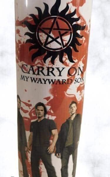 SPN Carry On Themed 20 oz Tumbler