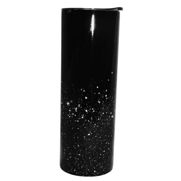 Black & Speckled 20 oz Tumbler