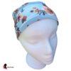 Blue Floral Headband