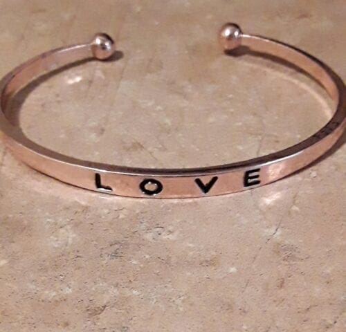 Rose Gold LOVE Bracelet